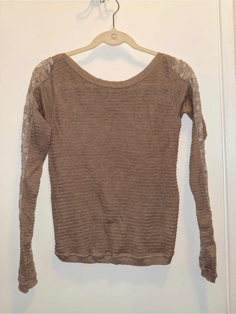 Free People lace longsleeve